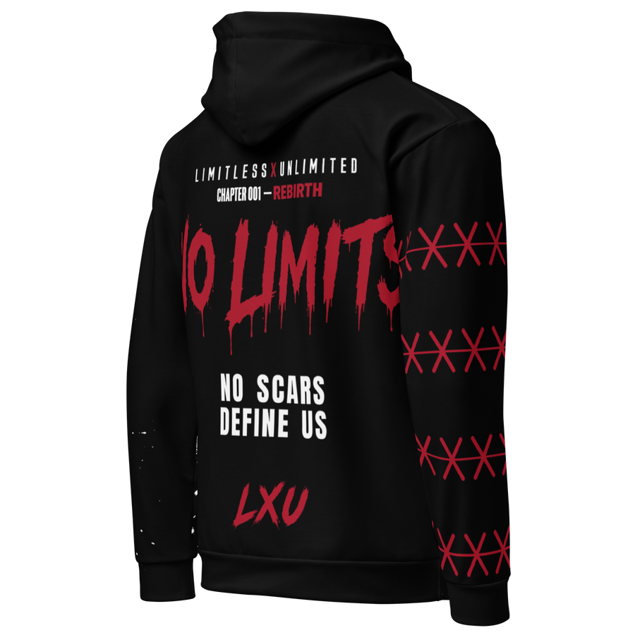 Black Silence Hoodie - right